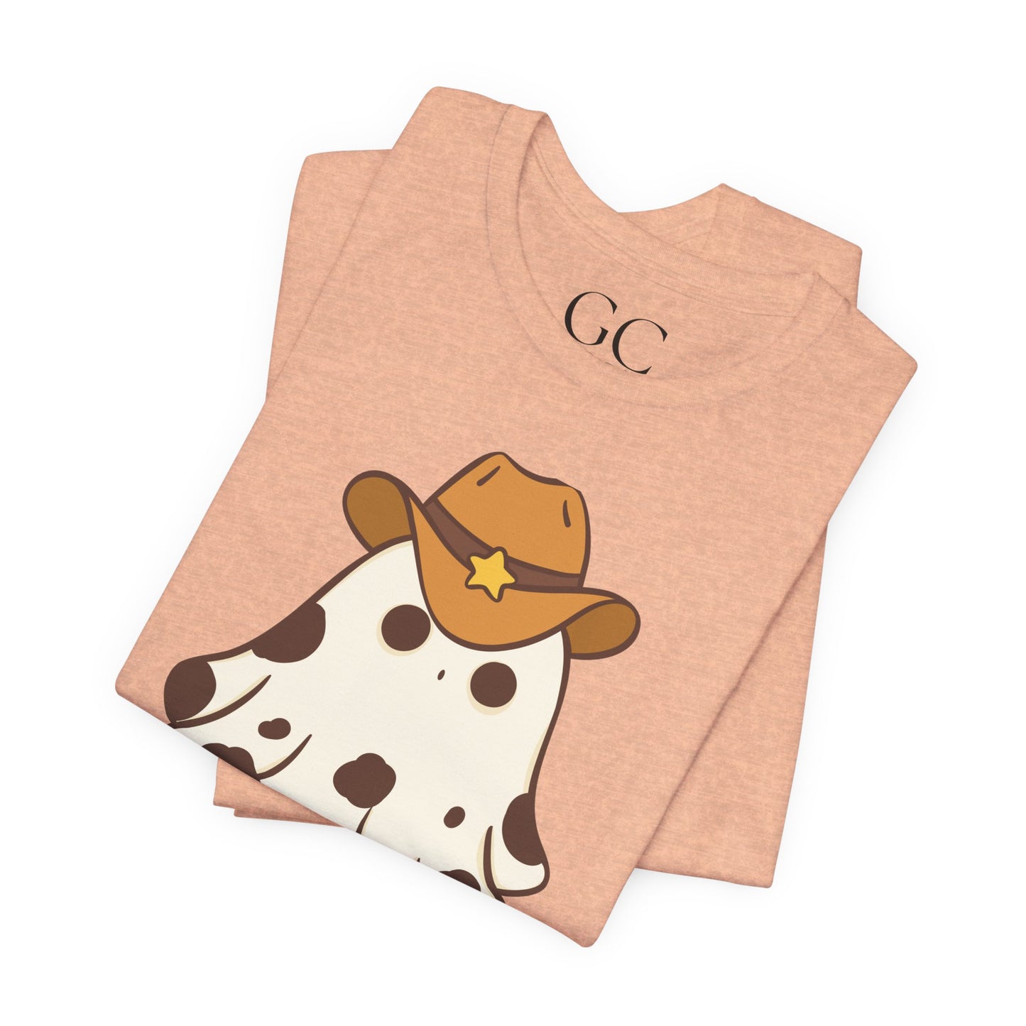Giddy Up, Ghouls! – Cowboy Ghost Halloween Tee
