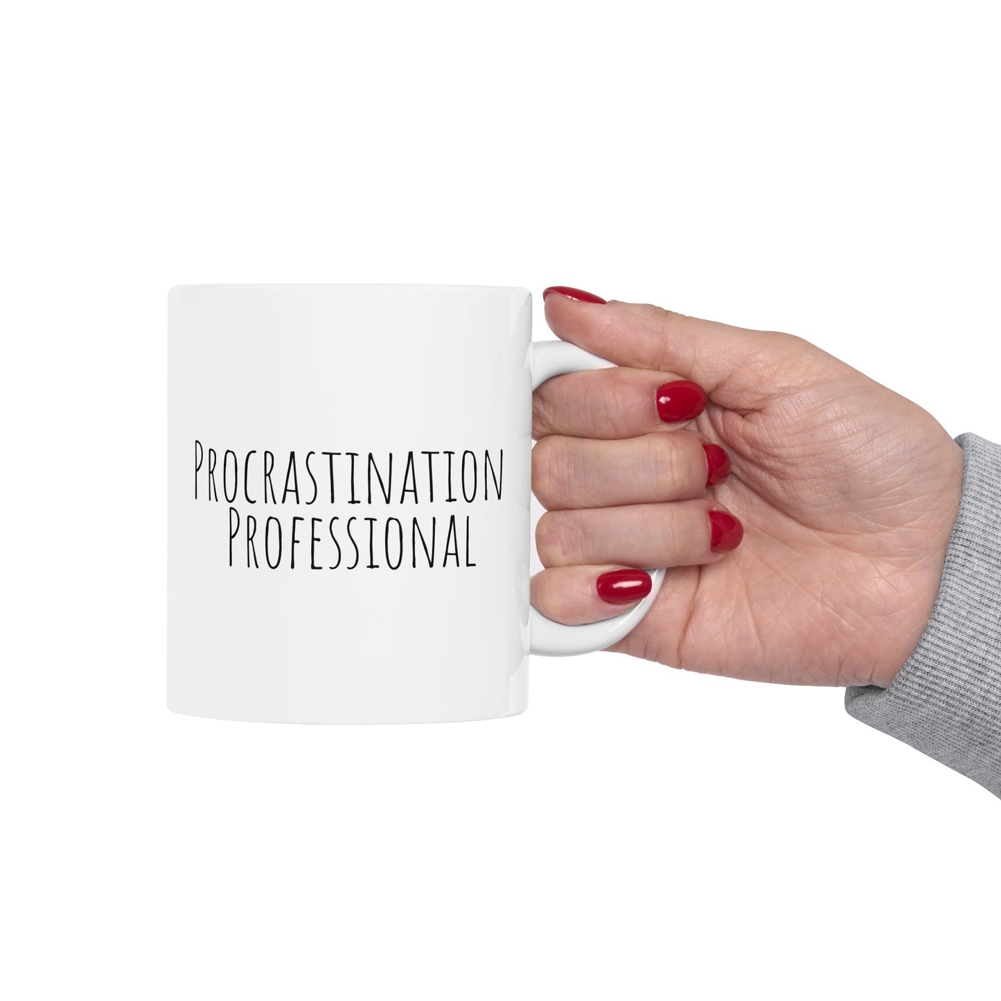 Procrastination Professional Mug | Funny Coffee Cup | Gift for Procrastinators