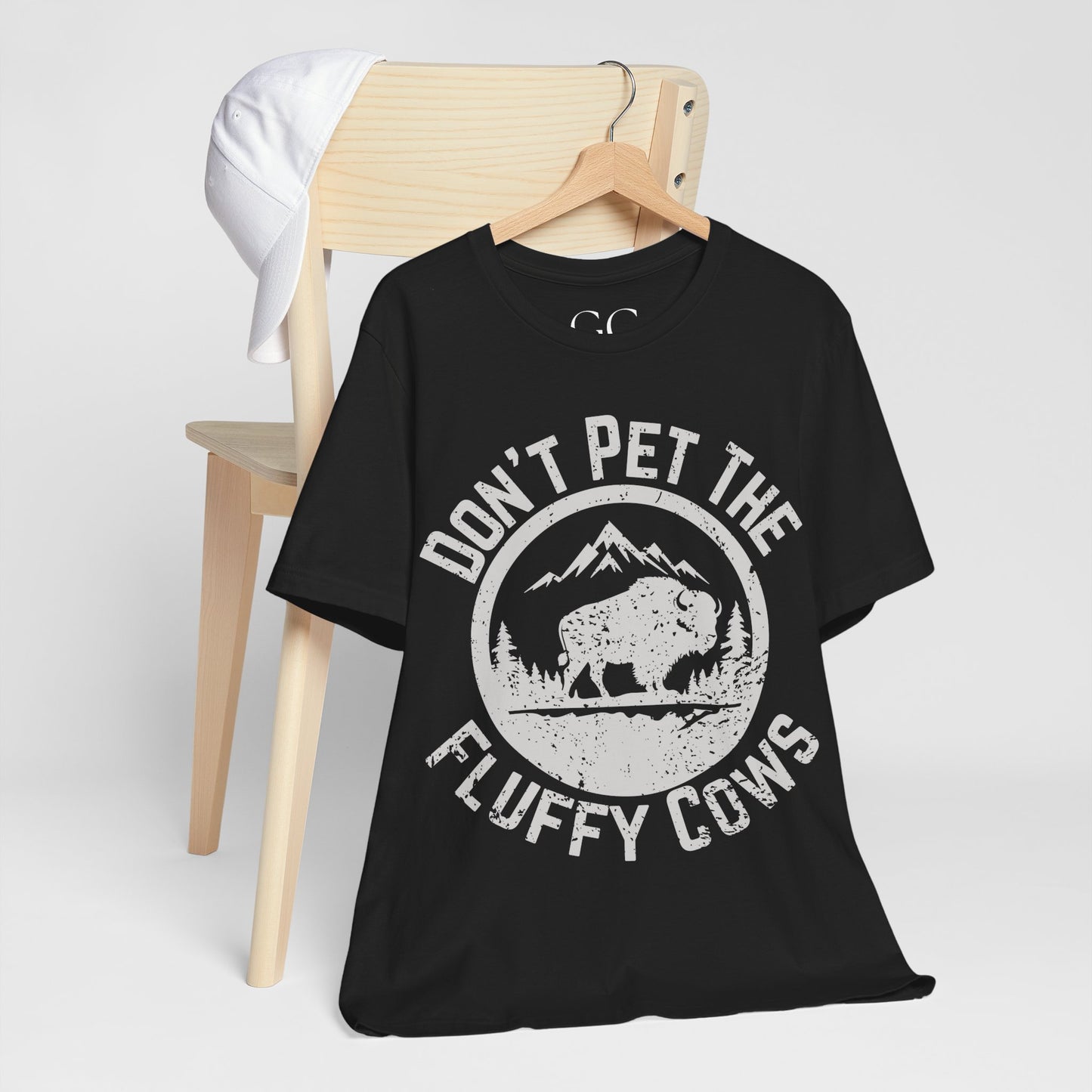 Don’t Pet the Fluffy Cows T-Shirt | Funny National Park Wildlife Tee