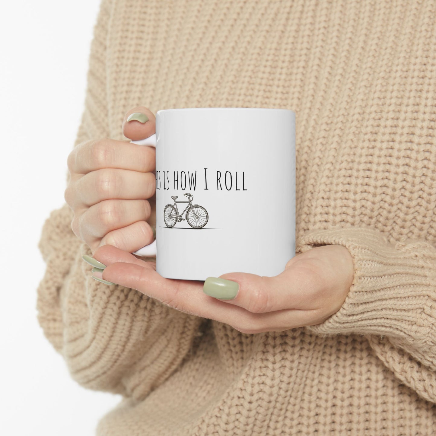 Bike Lover Mug | Fun Cycling Coffee Cup | Gift for Cyclists