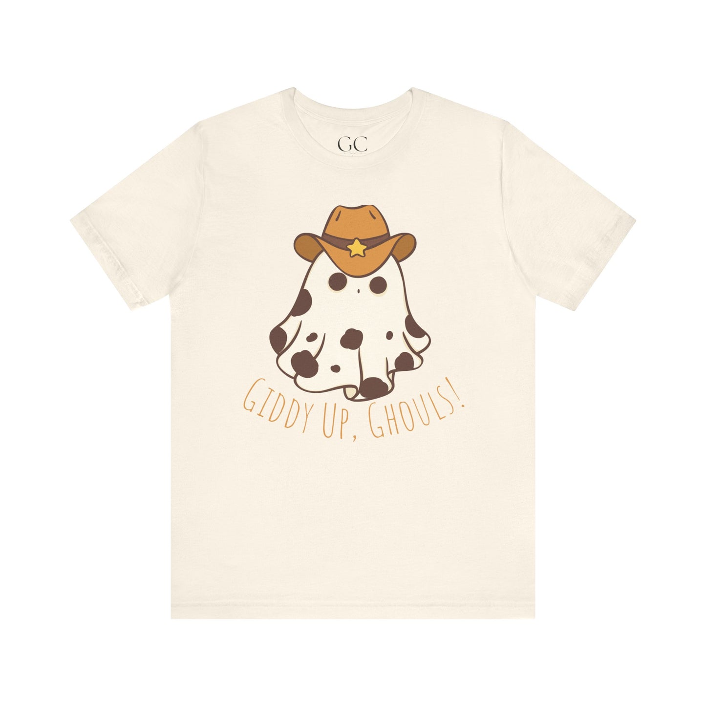 Giddy Up, Ghouls! – Cowboy Ghost Halloween Tee