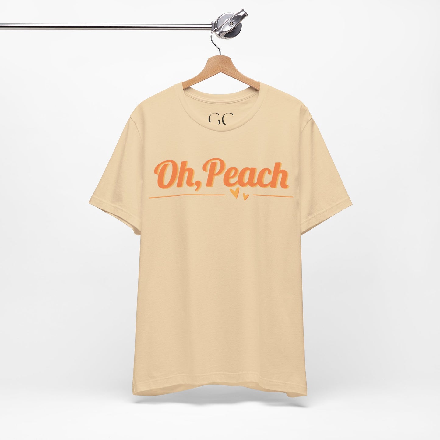 Oh, Peach T-Shirt | Playful & Sweet Tee | Cute Gift