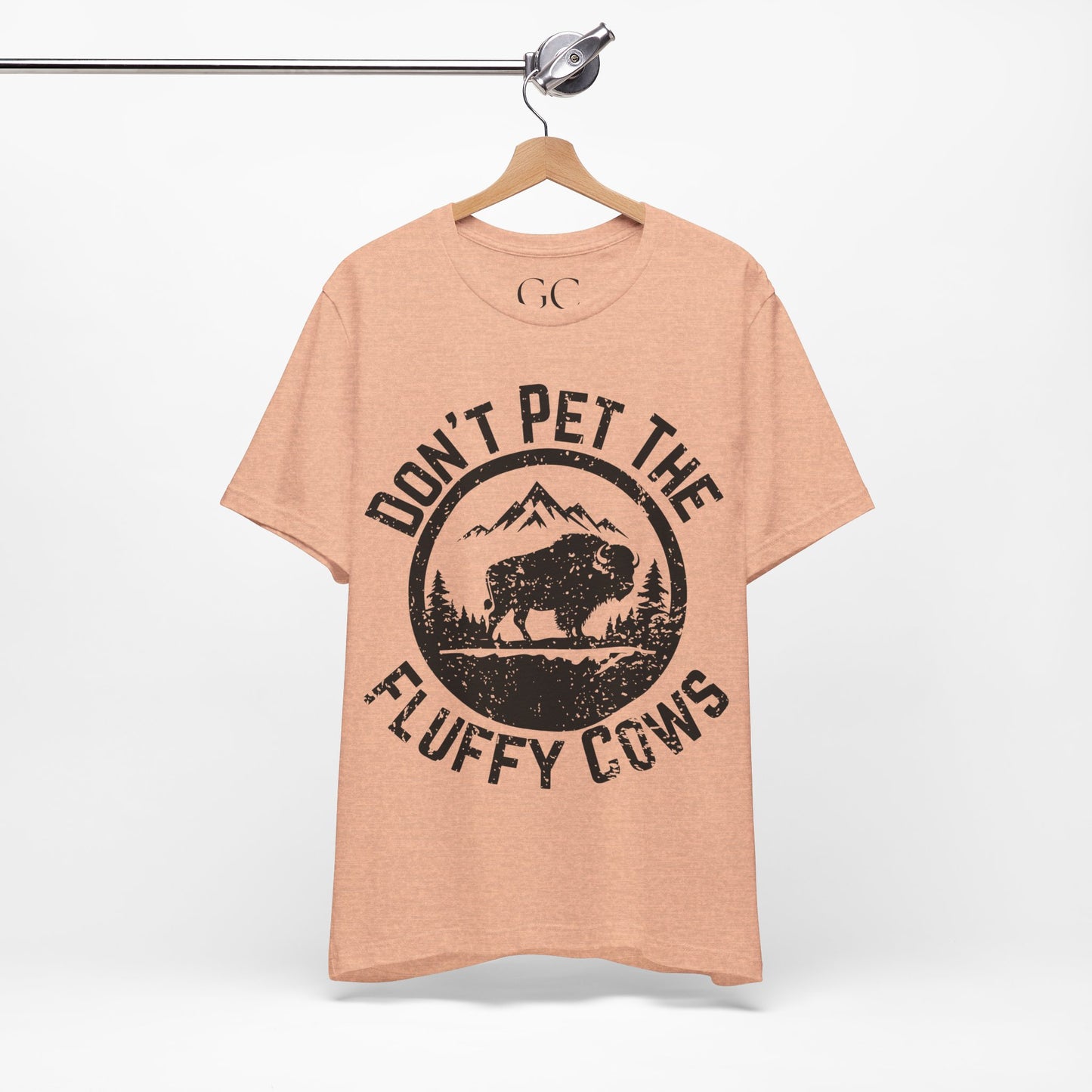 Don’t Pet the Fluffy Cows T-Shirt | Funny National Park Wildlife Tee