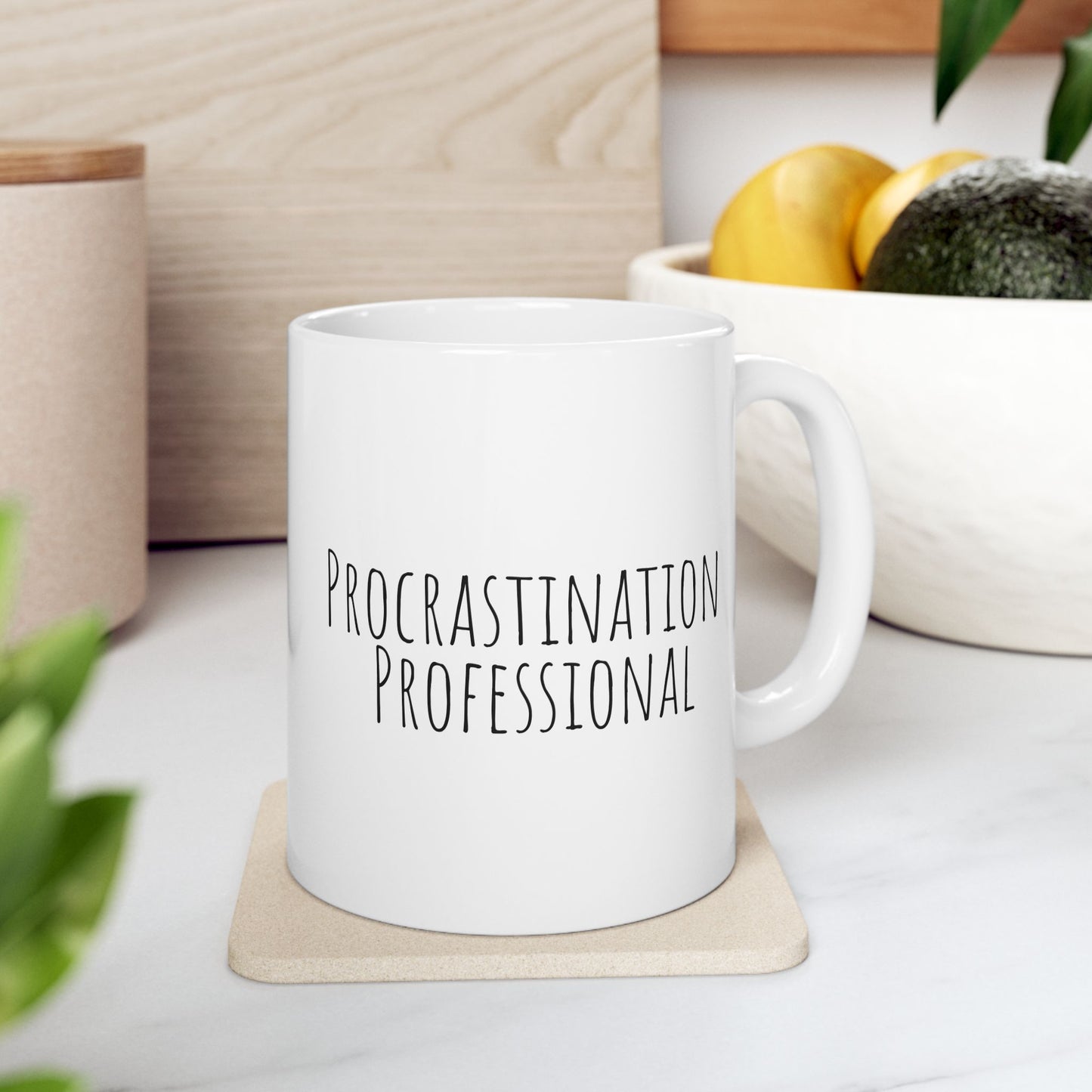 Procrastination Professional Mug | Funny Coffee Cup | Gift for Procrastinators