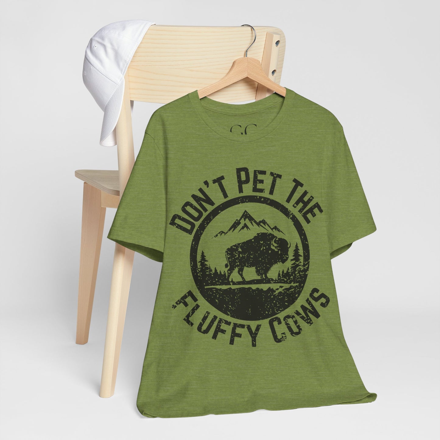 Don’t Pet the Fluffy Cows T-Shirt | Funny National Park Wildlife Tee