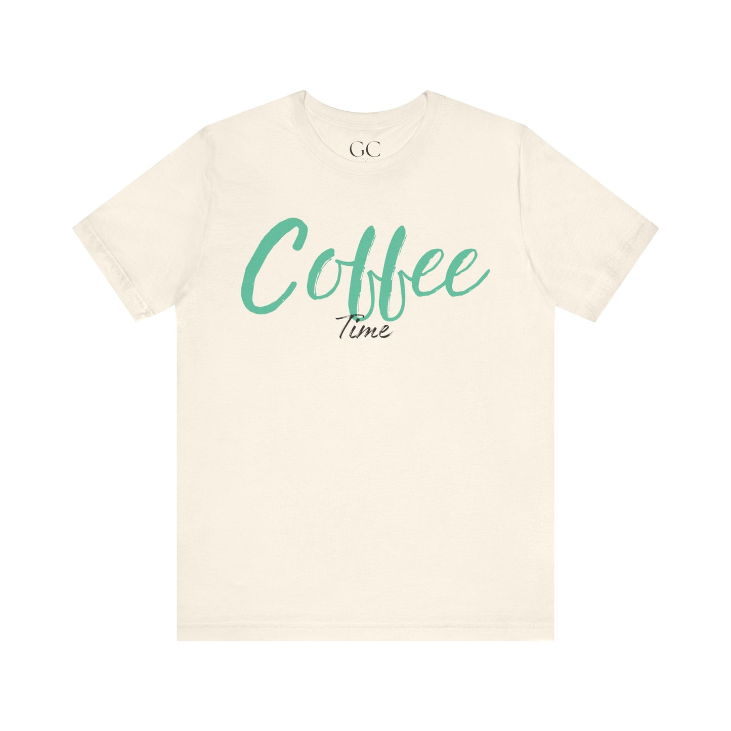 Coffee Time T-Shirt | Casual Coffee Lover Tee | Gift for Caffeine Fans