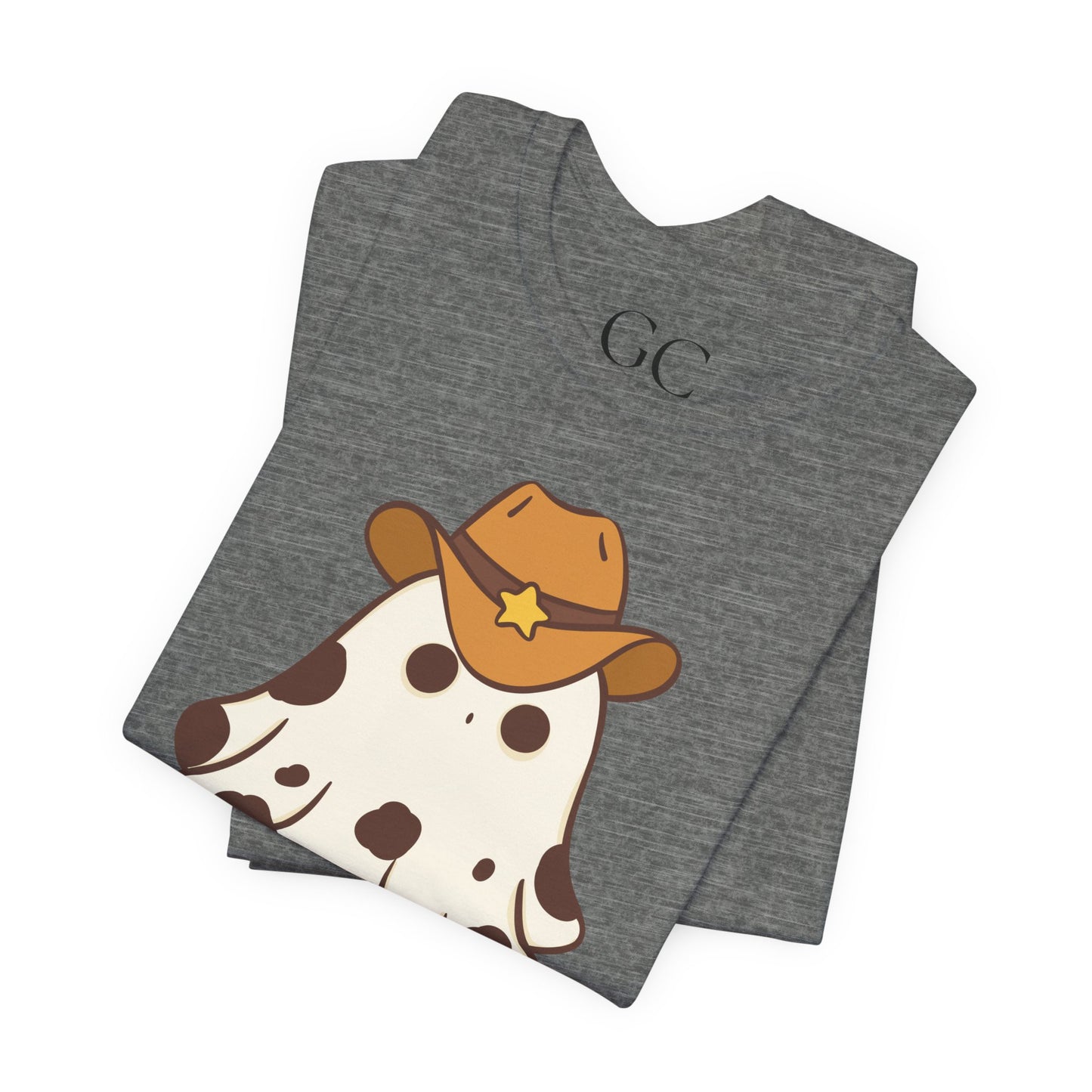 Giddy Up, Ghouls! – Cowboy Ghost Halloween Tee