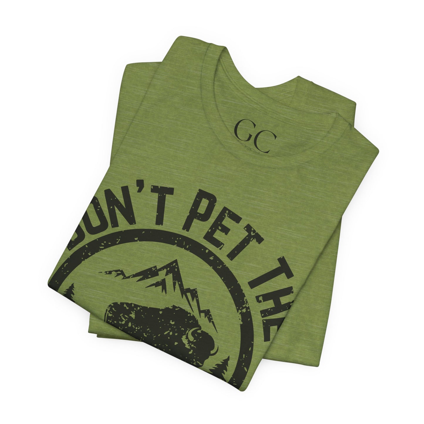 Don’t Pet the Fluffy Cows T-Shirt | Funny National Park Wildlife Tee
