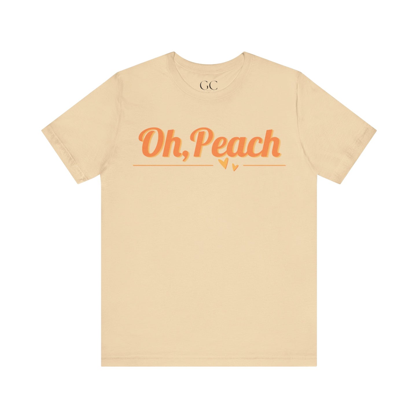 Oh, Peach T-Shirt | Playful & Sweet Tee | Cute Gift