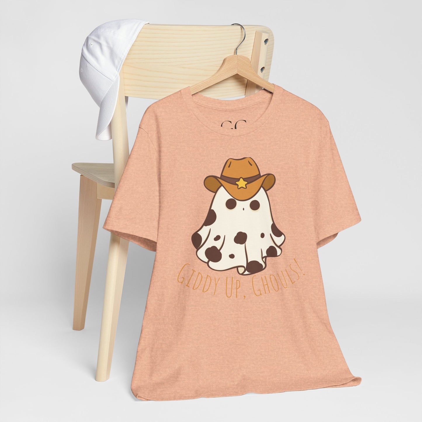 Giddy Up, Ghouls! – Cowboy Ghost Halloween Tee
