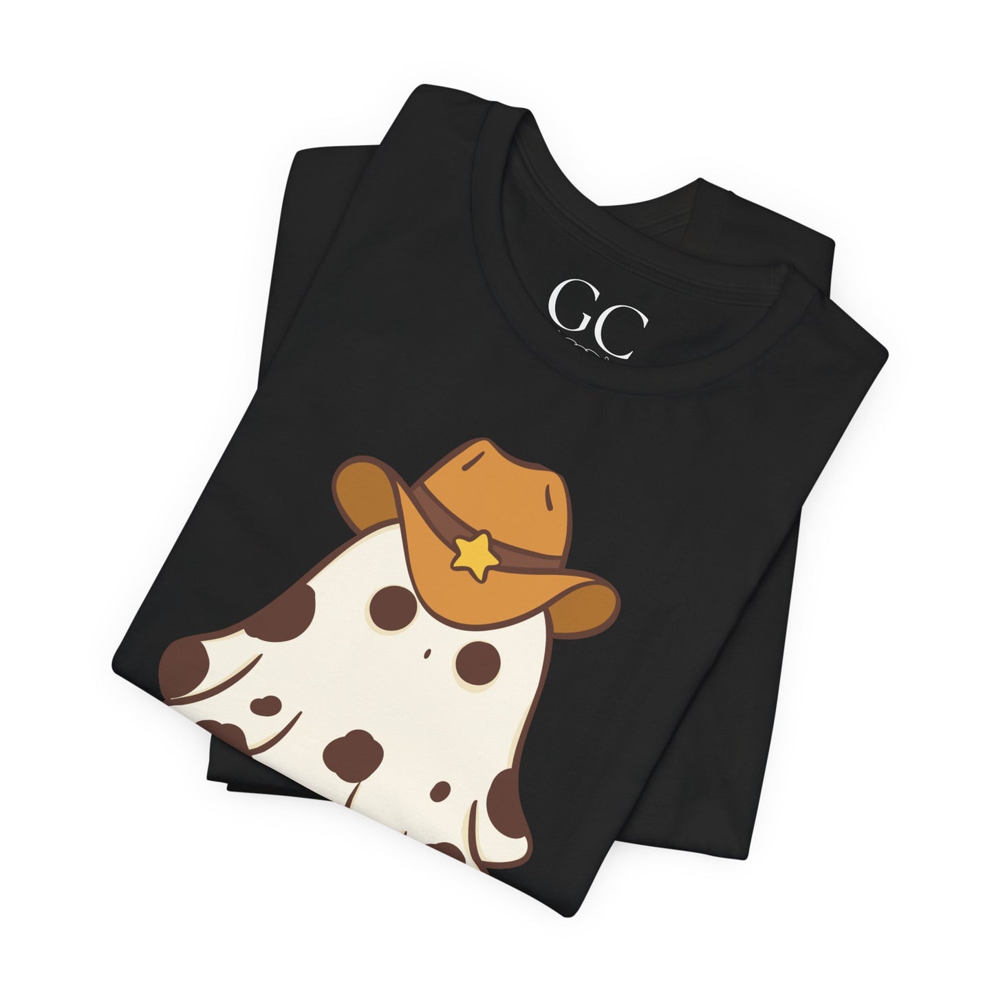 Giddy Up, Ghouls! – Cowboy Ghost Halloween Tee
