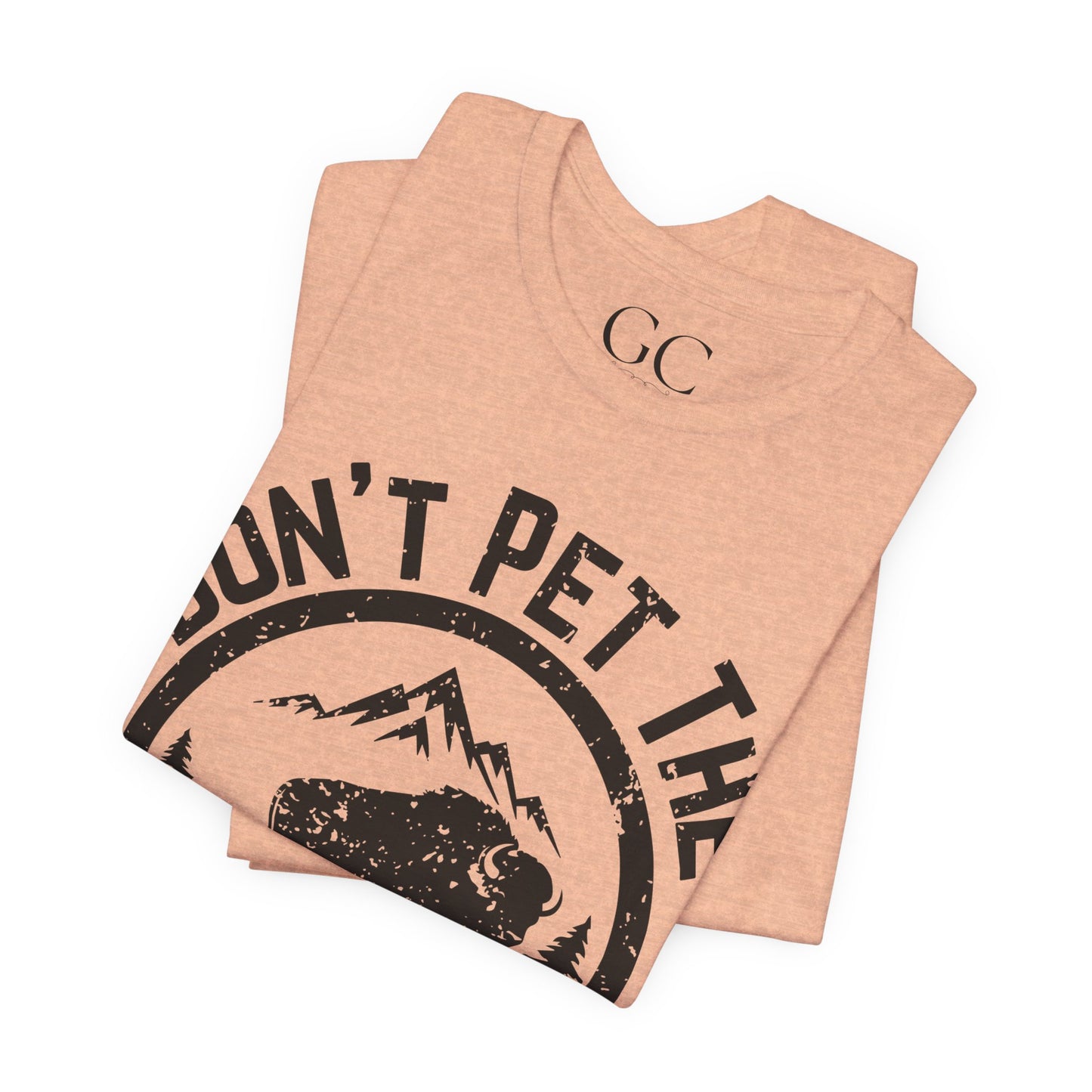Don’t Pet the Fluffy Cows T-Shirt | Funny National Park Wildlife Tee