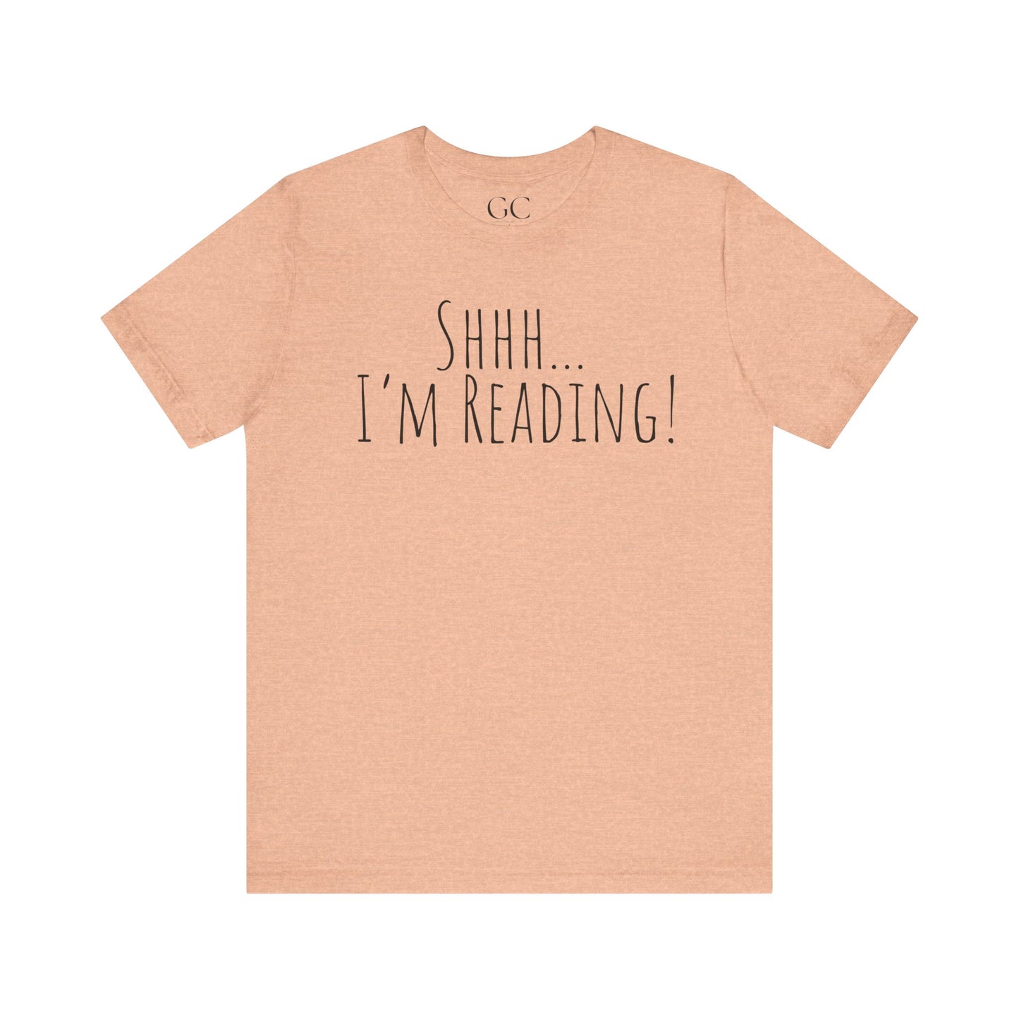 Shhh... I’m Reading! T-Shirt | Funny Book Lover Tee | Gift for Readers & Introverts