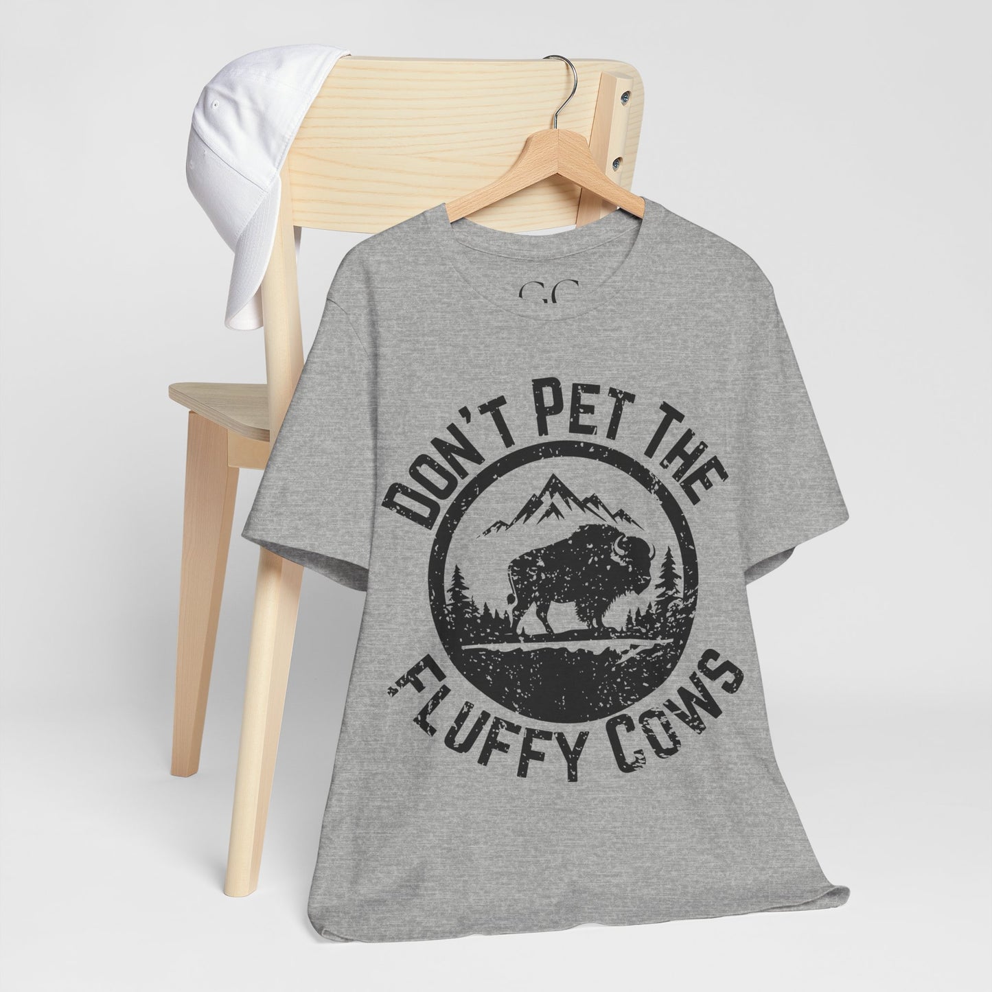 Don’t Pet the Fluffy Cows T-Shirt | Funny National Park Wildlife Tee