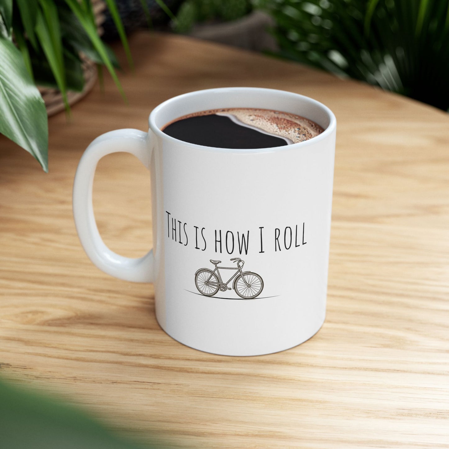 Bike Lover Mug | Fun Cycling Coffee Cup | Gift for Cyclists