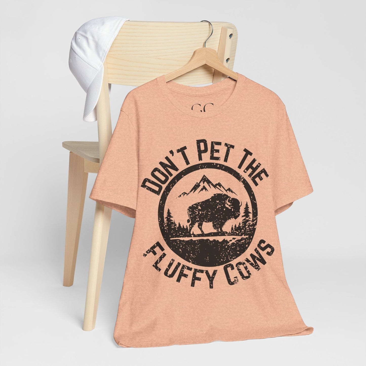 Don’t Pet the Fluffy Cows T-Shirt | Funny National Park Wildlife Tee