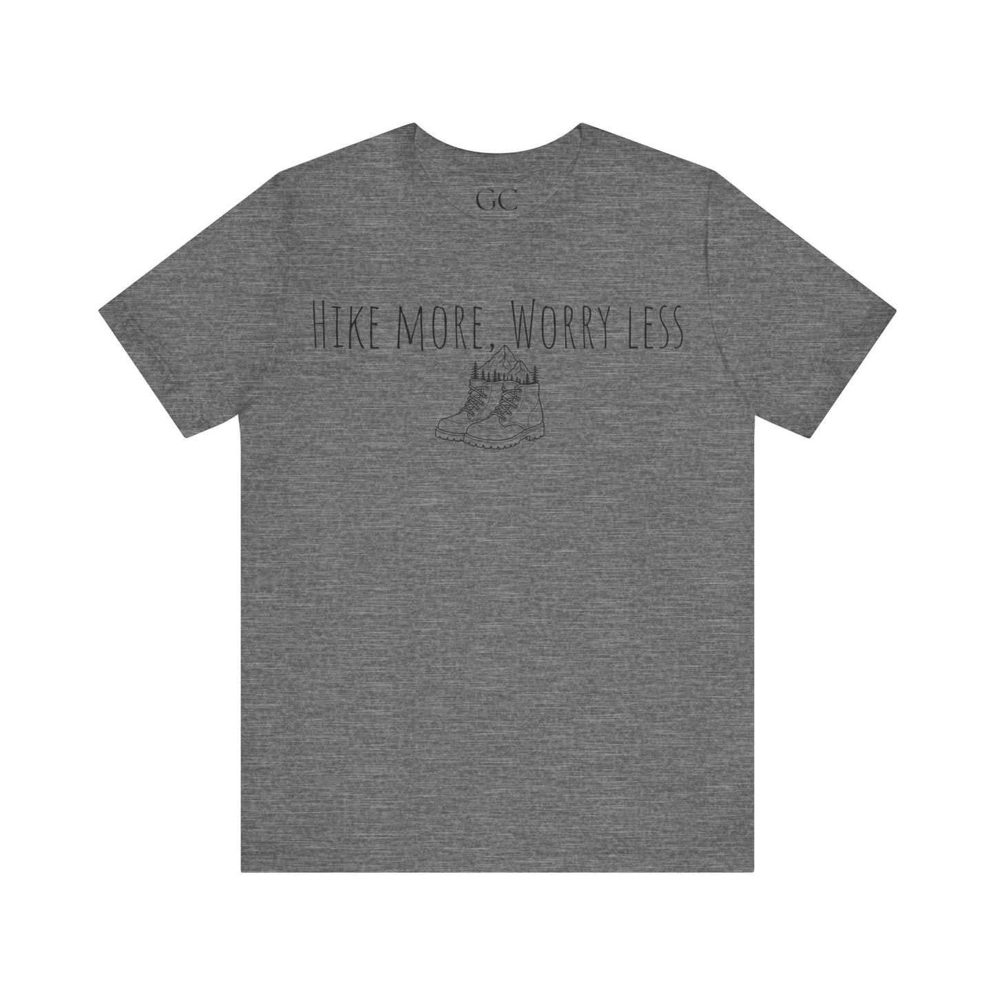 Hike More Worry Less T-Shirt | Outdoor Adventure Tee | Gift for Hikers