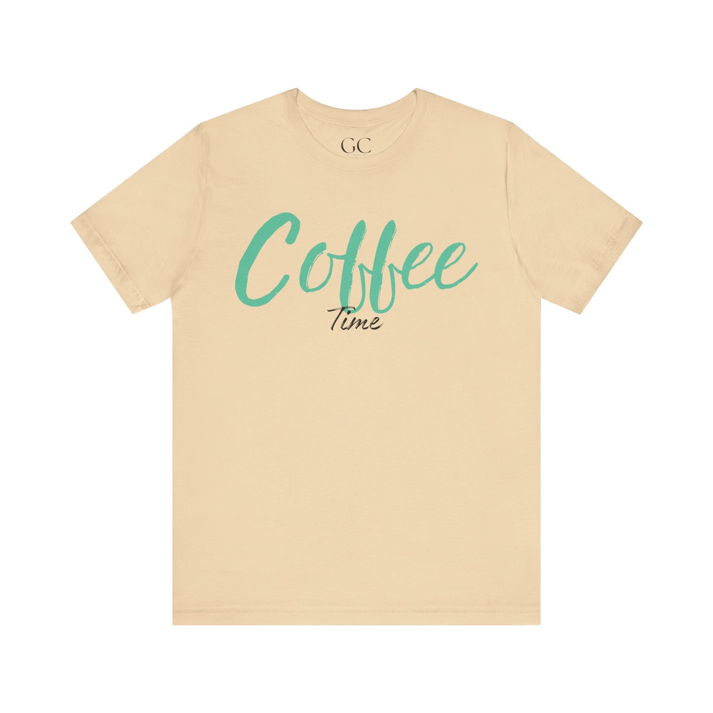 Coffee Time T-Shirt | Casual Coffee Lover Tee | Gift for Caffeine Fans
