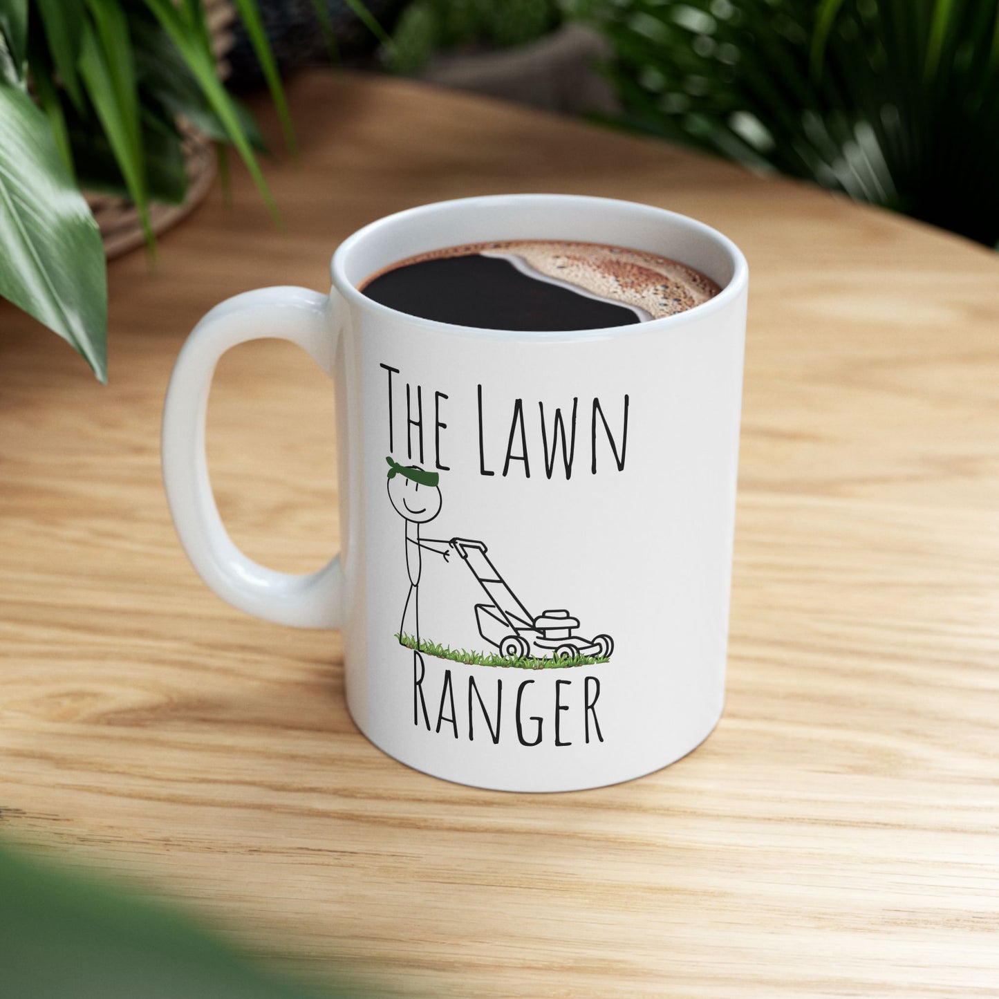 Lawn Ranger Mug | Funny Lawn Care Coffee Cup | Gift for Gardeners & Outdoor Lovers