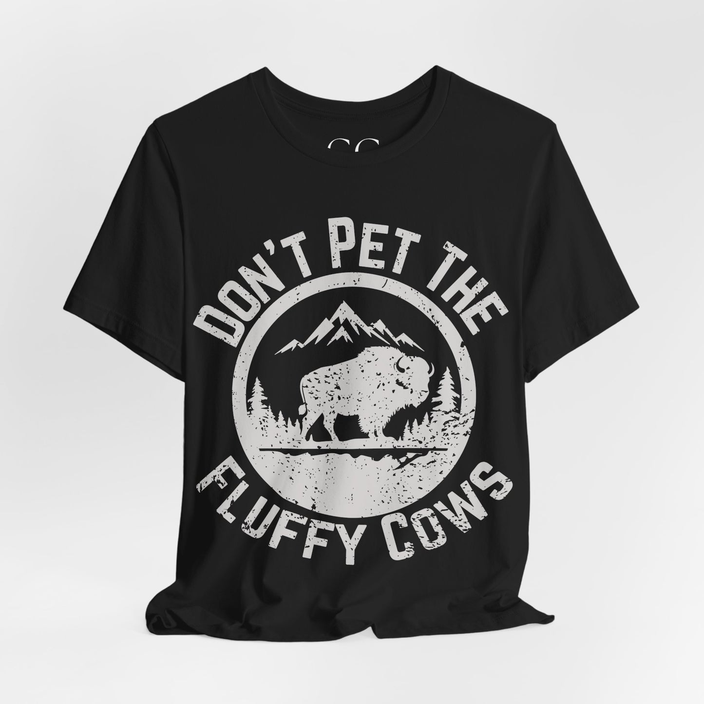 Don’t Pet the Fluffy Cows T-Shirt | Funny National Park Wildlife Tee