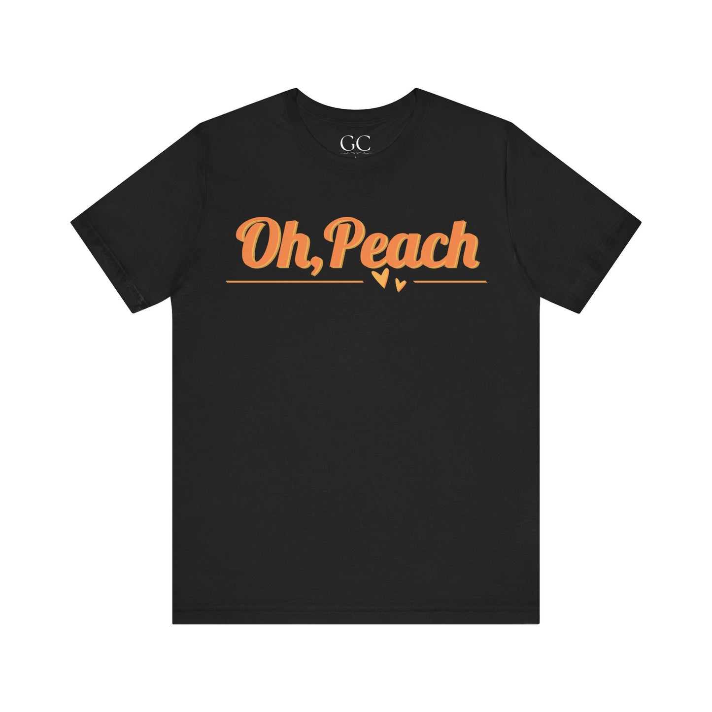 Oh, Peach T-Shirt | Playful & Sweet Tee | Cute Gift