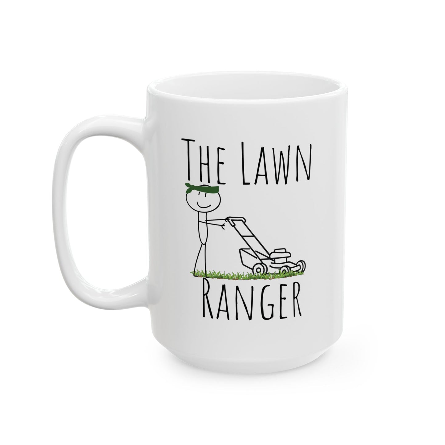 Lawn Ranger Mug | Funny Lawn Care Coffee Cup | Gift for Gardeners & Outdoor Lovers