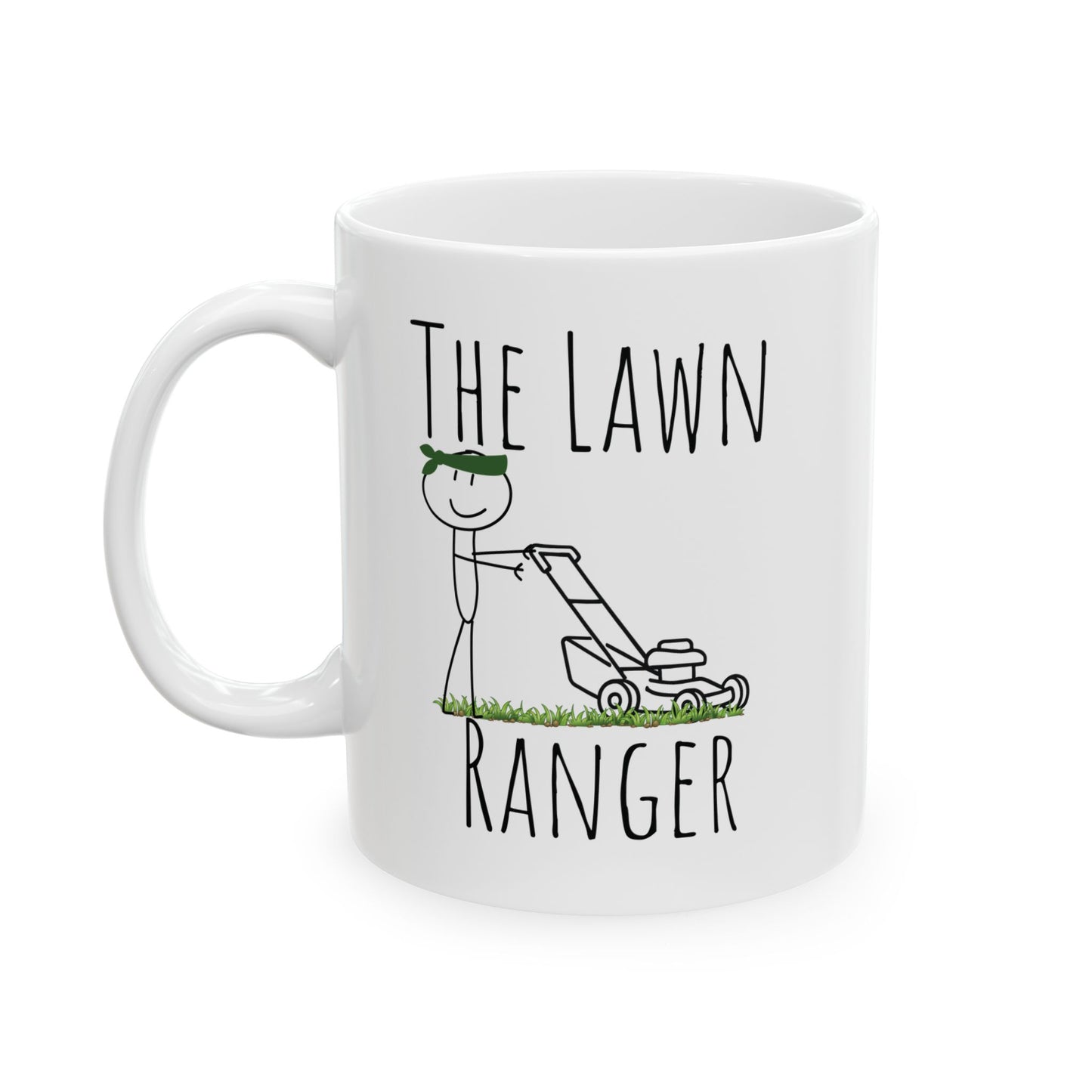 Lawn Ranger Mug | Funny Lawn Care Coffee Cup | Gift for Gardeners & Outdoor Lovers