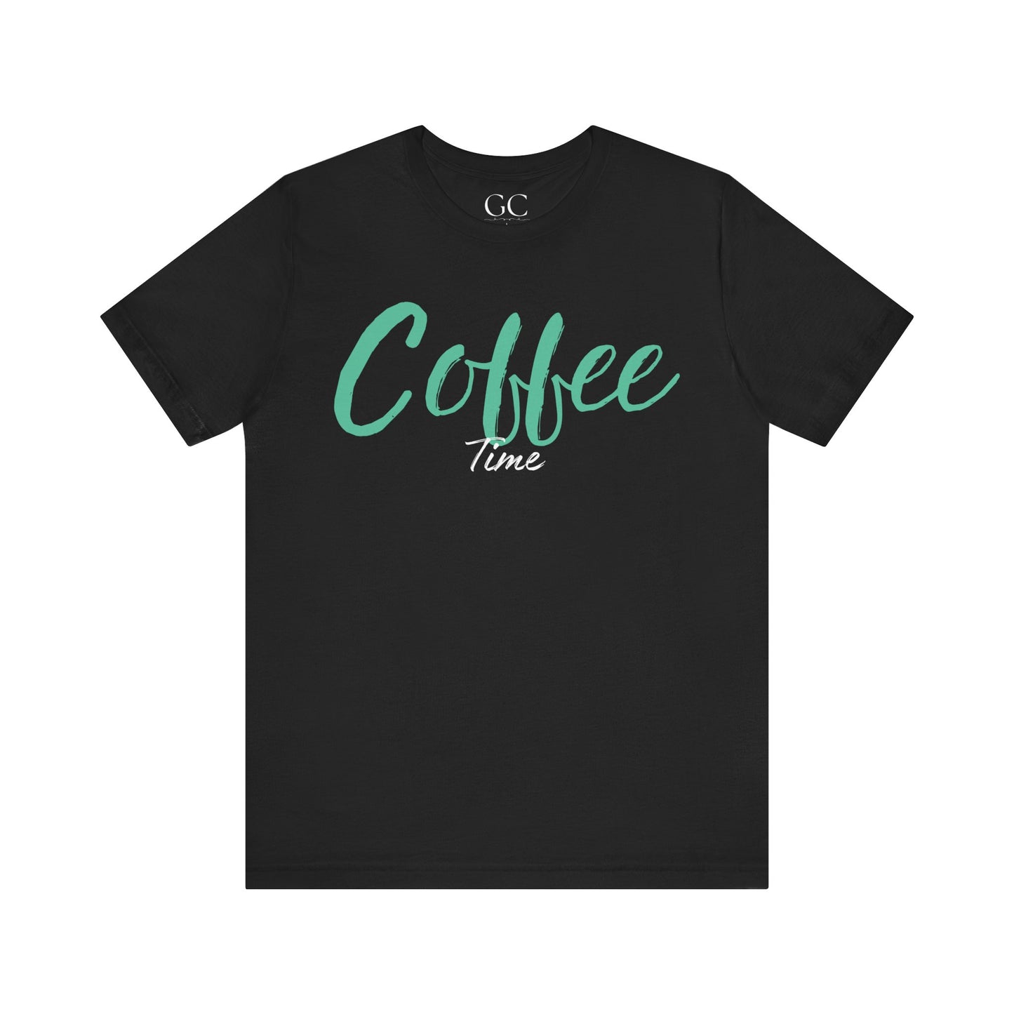 Coffee Time T-Shirt | Casual Coffee Lover Tee | Gift for Caffeine Fans