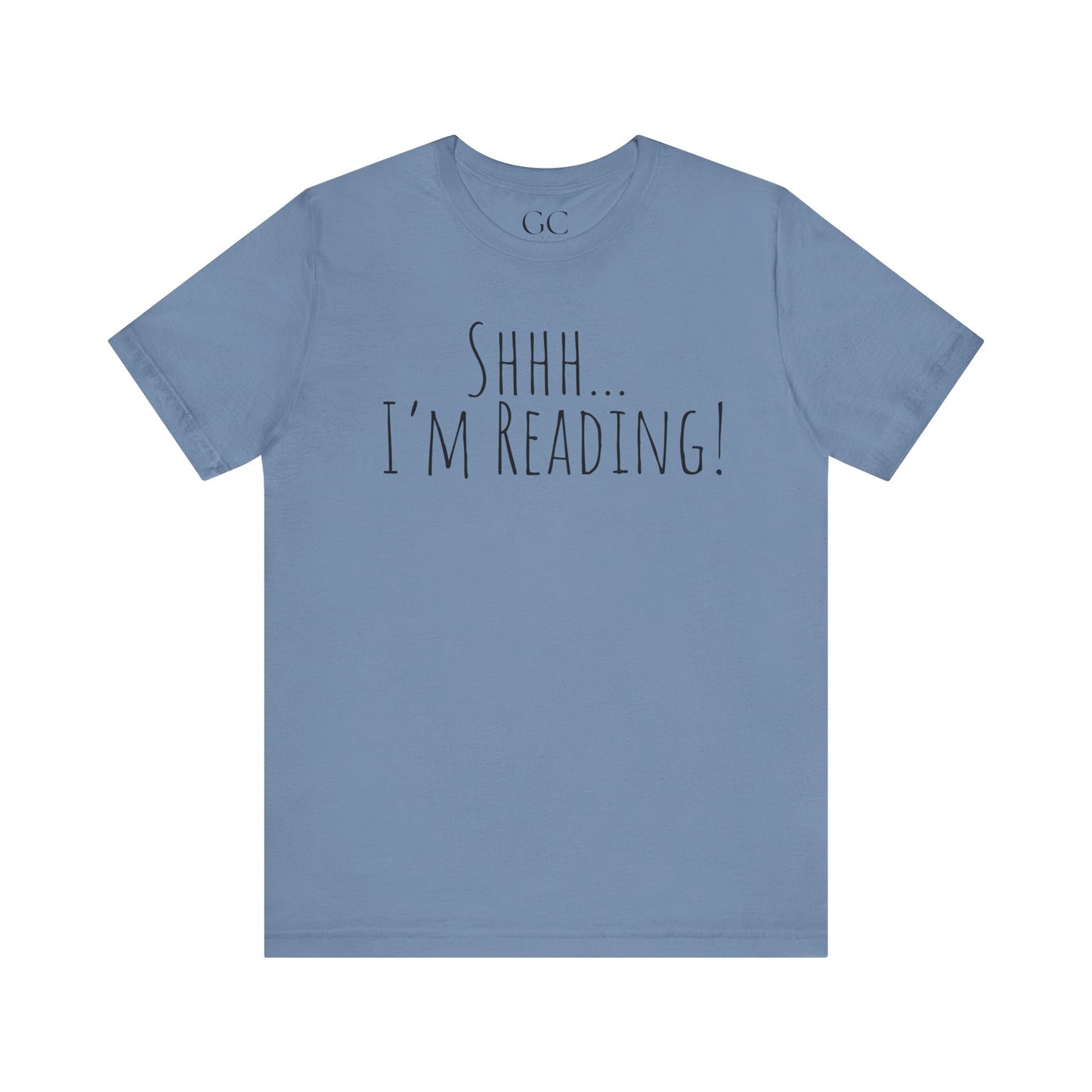 Shhh... I’m Reading! T-Shirt | Funny Book Lover Tee | Gift for Readers & Introverts