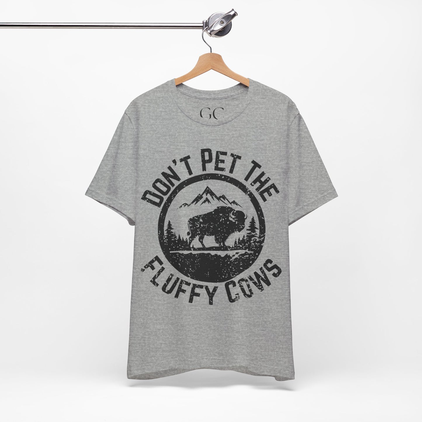 Don’t Pet the Fluffy Cows T-Shirt | Funny National Park Wildlife Tee