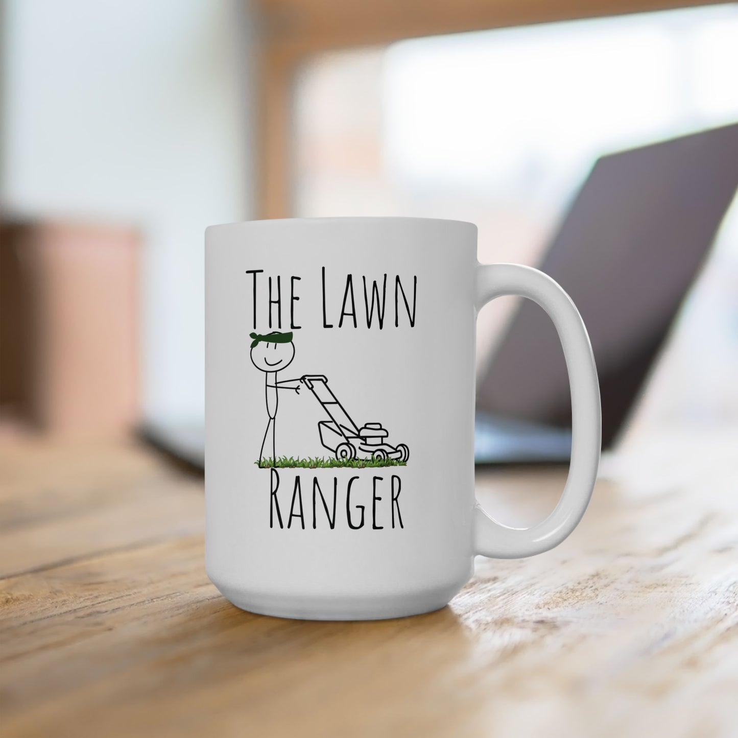 Lawn Ranger Mug | Funny Lawn Care Coffee Cup | Gift for Gardeners & Outdoor Lovers