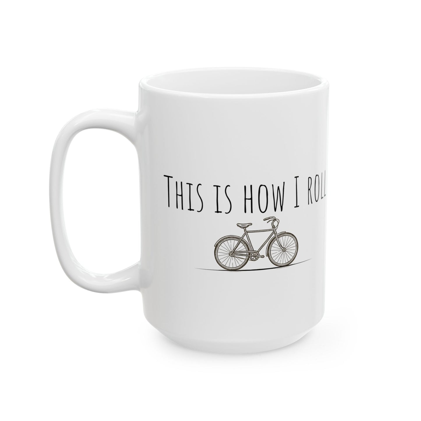 Bike Lover Mug | Fun Cycling Coffee Cup | Gift for Cyclists