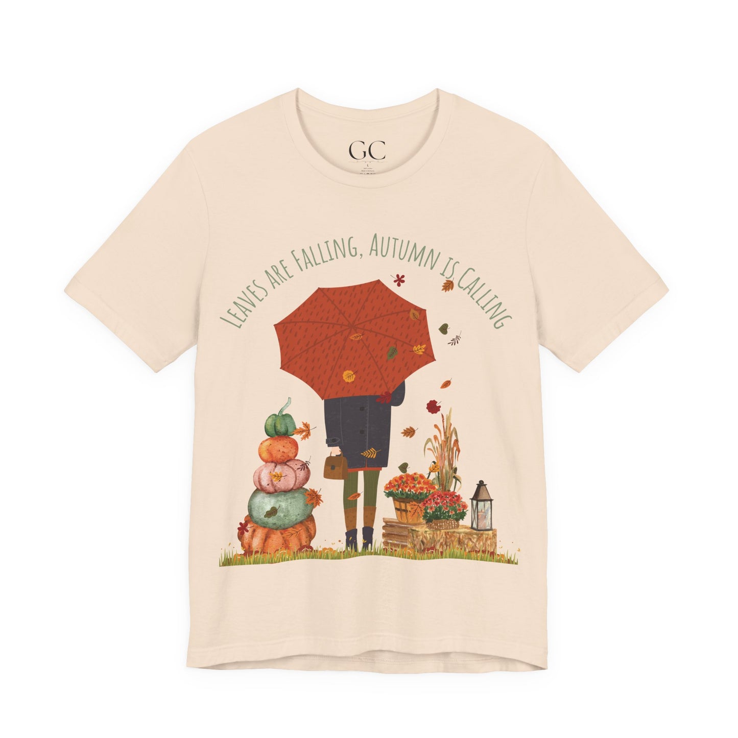 Leaves Are Falling, Autumn Is Calling – Cozy Fall Tee