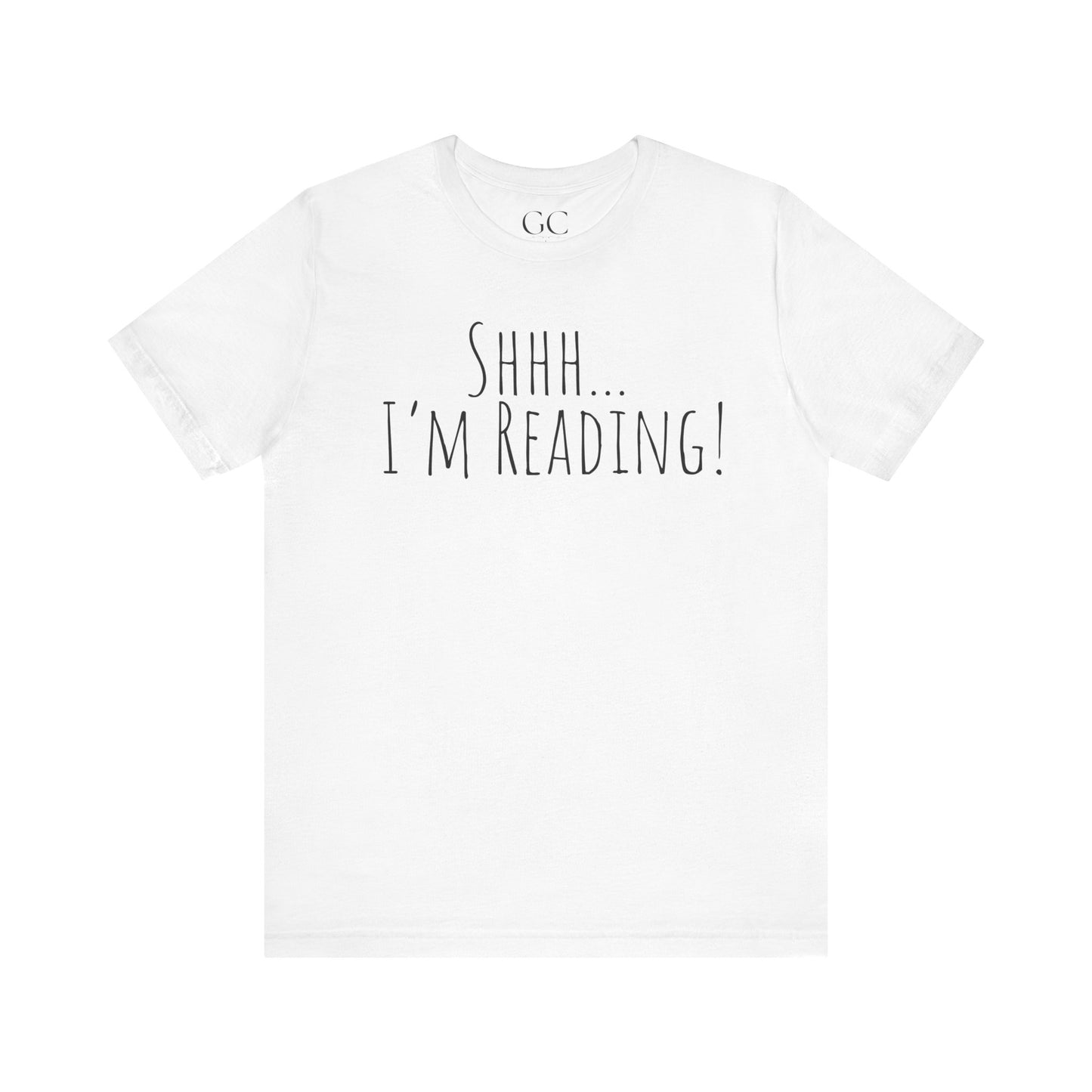 Shhh... I’m Reading! T-Shirt | Funny Book Lover Tee | Gift for Readers & Introverts