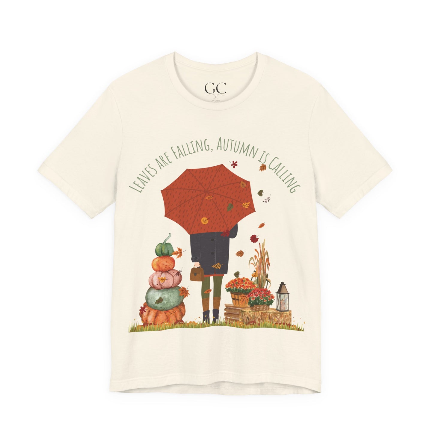 Leaves Are Falling, Autumn Is Calling – Cozy Fall Tee