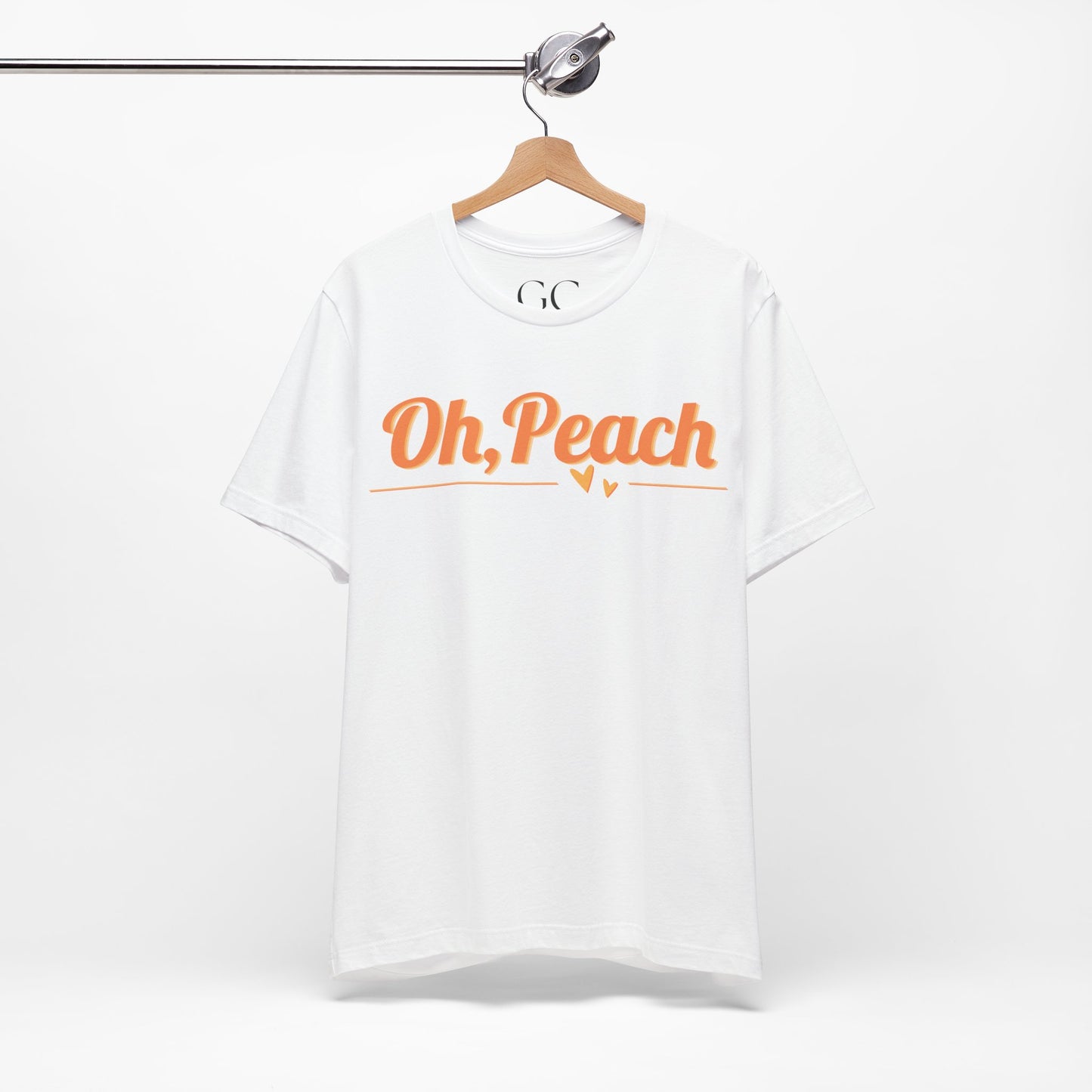 Oh, Peach T-Shirt | Playful & Sweet Tee | Cute Gift