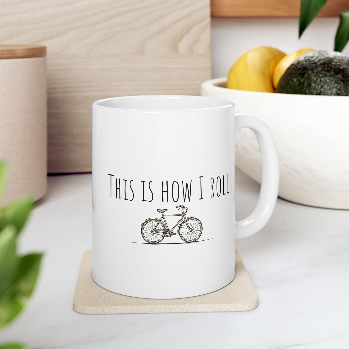 Bike Lover Mug | Fun Cycling Coffee Cup | Gift for Cyclists