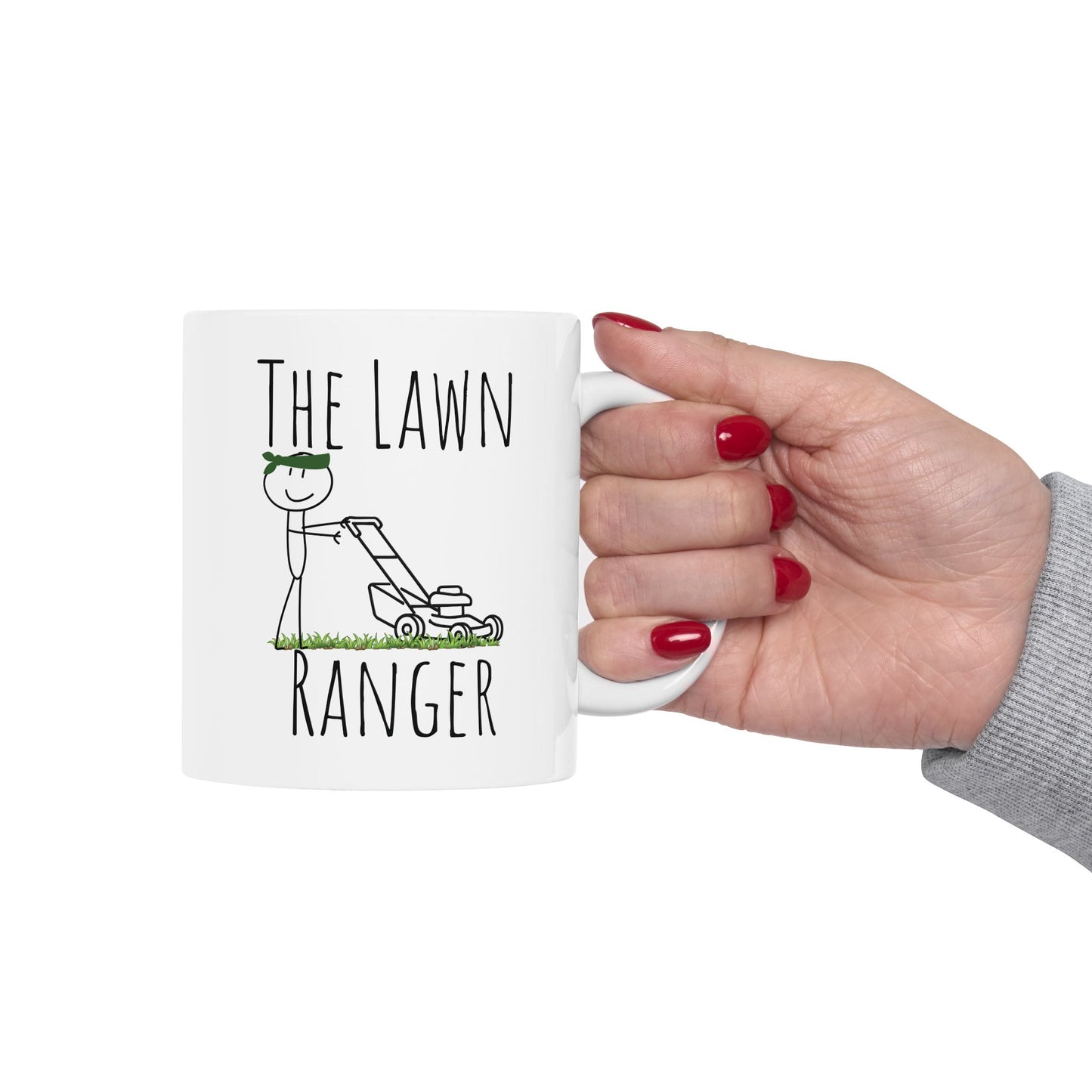 Lawn Ranger Mug | Funny Lawn Care Coffee Cup | Gift for Gardeners & Outdoor Lovers