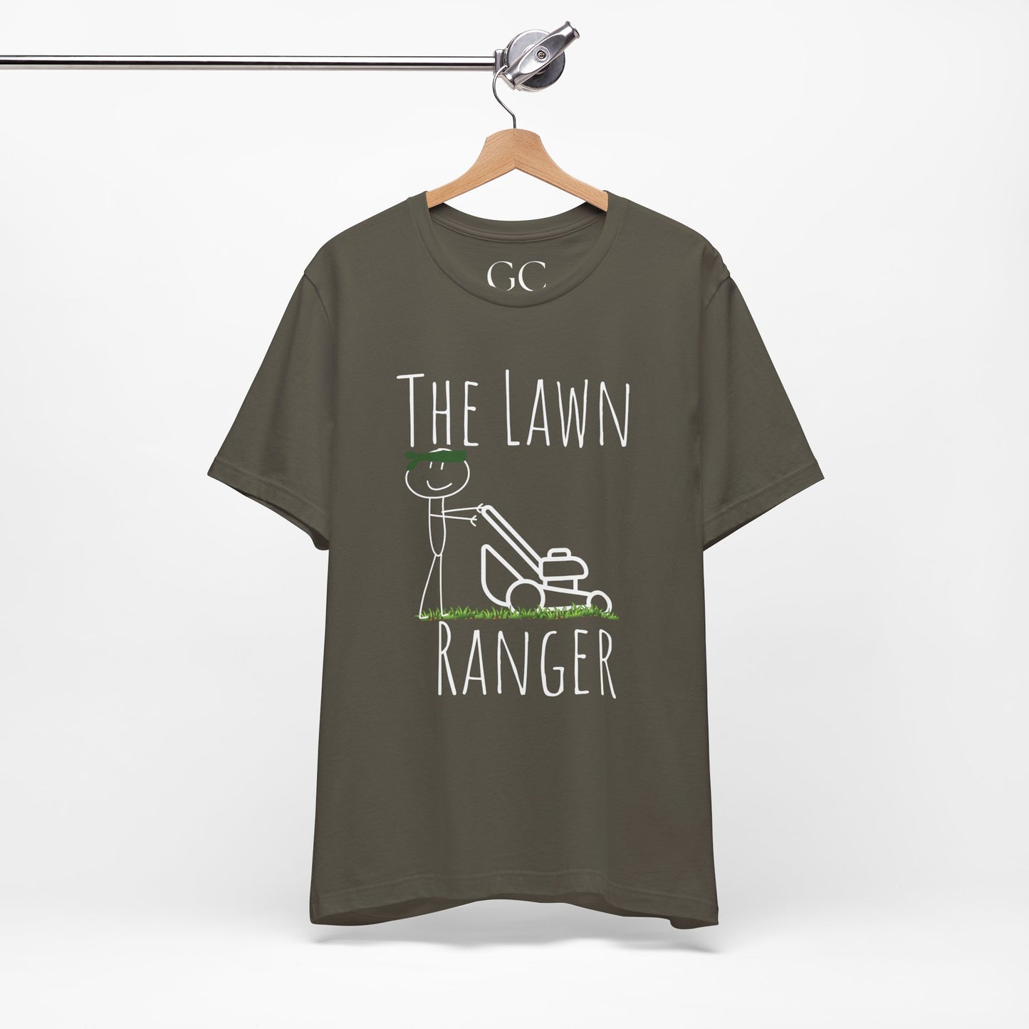 Lawn Ranger T-Shirt | Funny Lawn Care Tee | Gift for Gardeners & Outdoor Lovers