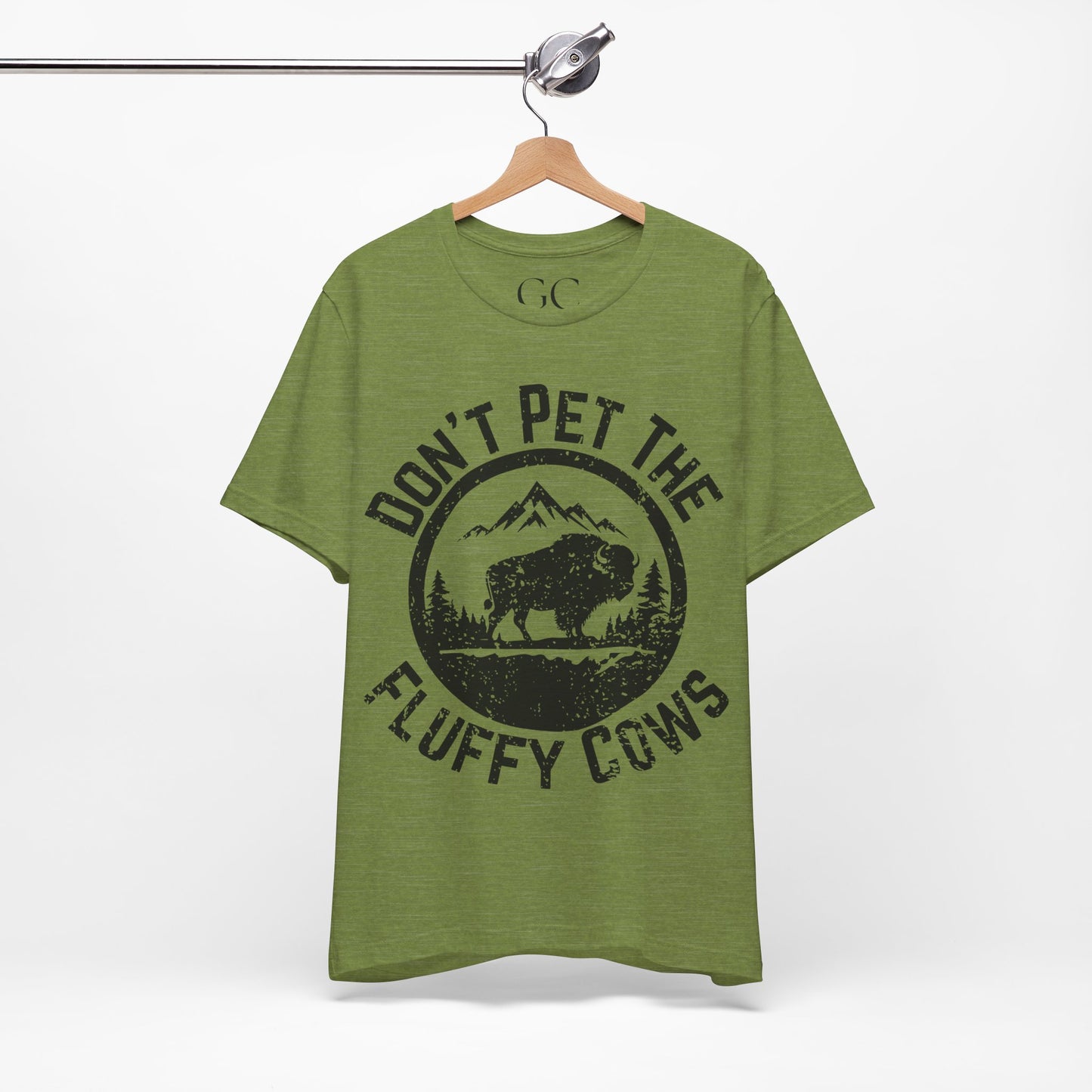 Don’t Pet the Fluffy Cows T-Shirt | Funny National Park Wildlife Tee