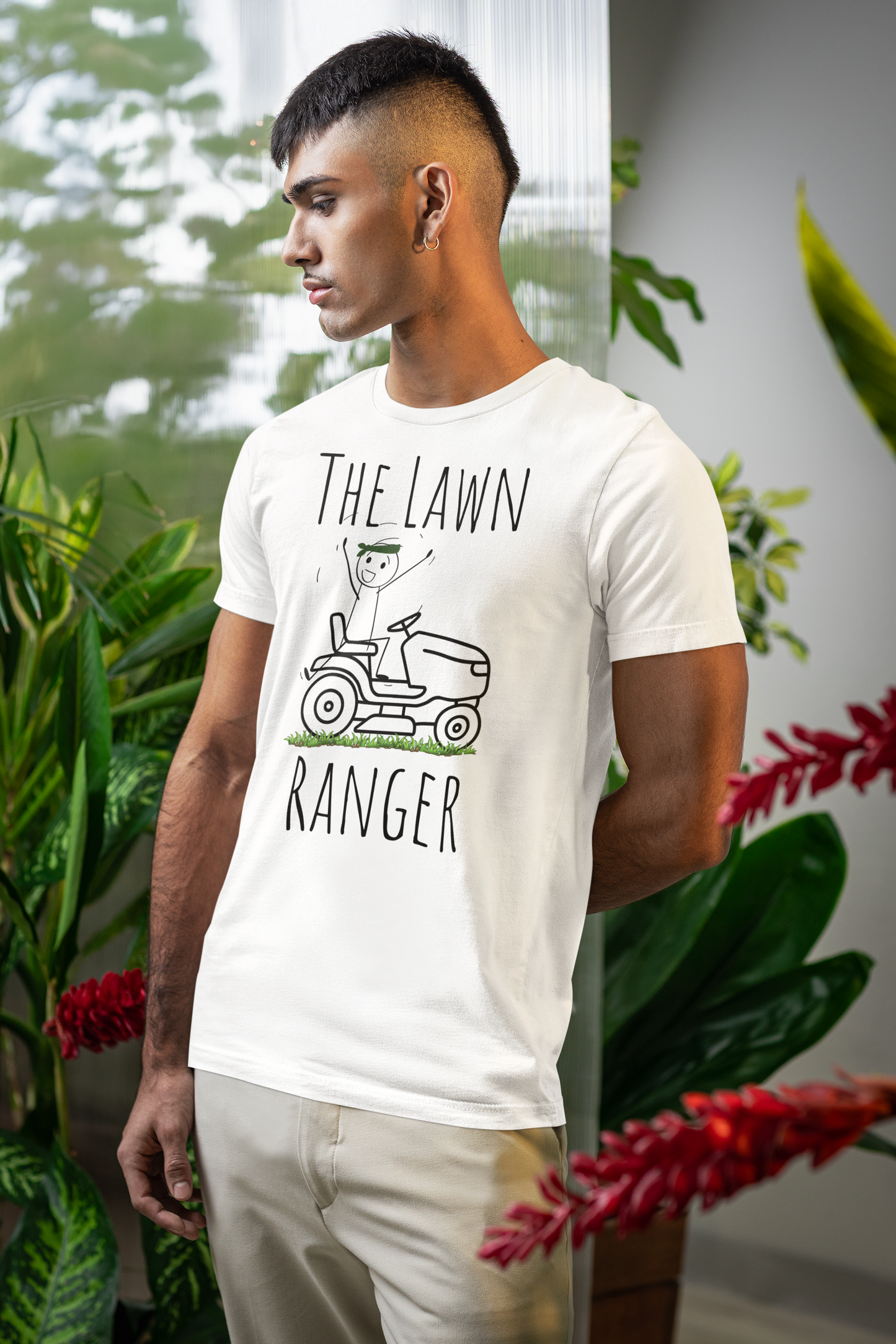 Lawn Ranger T-Shirt | Funny Lawn Care Tee | Gift for Gardeners & Outdoor Lovers
