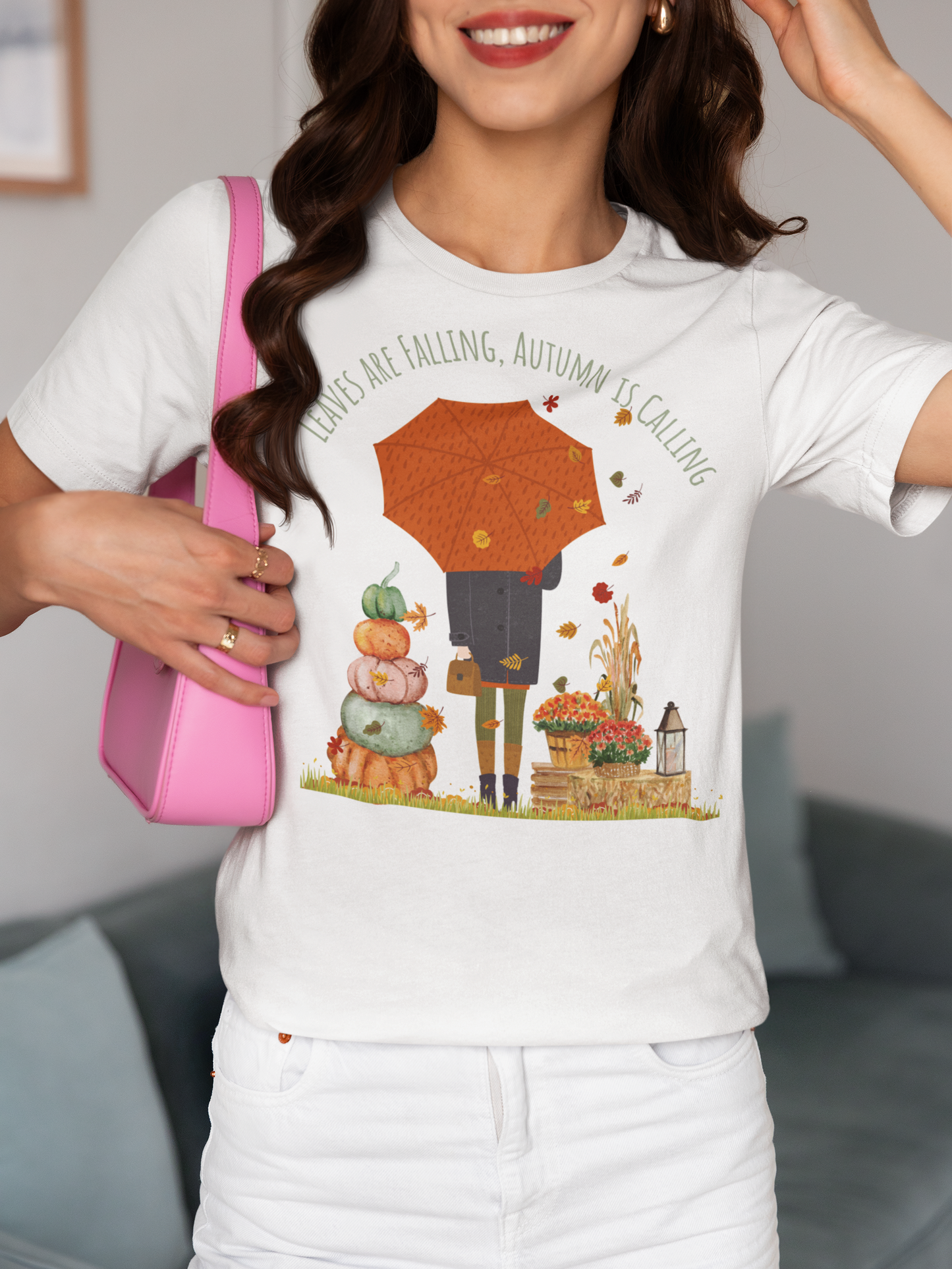 Leaves Are Falling, Autumn Is Calling – Cozy Fall Tee
