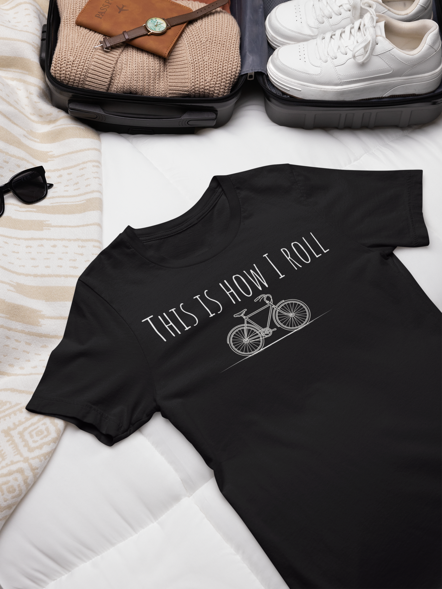 This Is How I Roll (Bicycle Design) - Digital Download (Personal Use Only) PNG