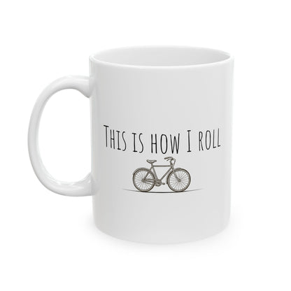 Bike Lover Mug | Fun Cycling Coffee Cup | Gift for Cyclists