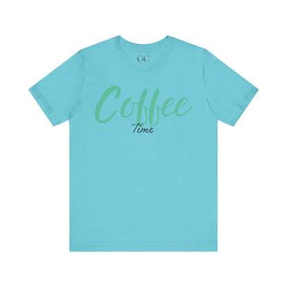 Coffee Time T-Shirt | Casual Coffee Lover Tee | Gift for Caffeine Fans