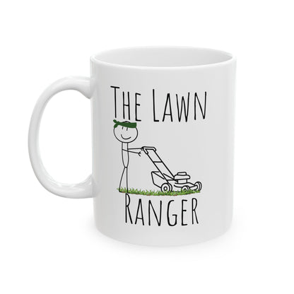 Lawn Ranger Mug | Funny Lawn Care Coffee Cup | Gift for Gardeners & Outdoor Lovers