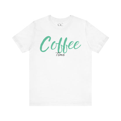 Coffee Time T-Shirt | Casual Coffee Lover Tee | Gift for Caffeine Fans
