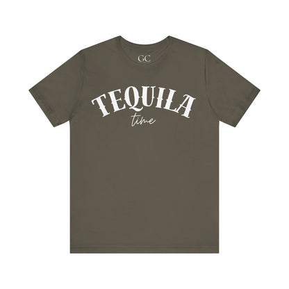 Tequila Time T-Shirt | Fun Party Tee | Gift for Tequila Lovers