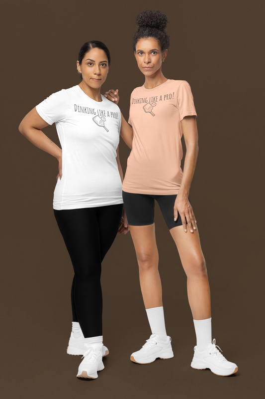 Dinking Like a Pro T-Shirt | Funny Pickleball Tee | Gift for Pickleball Lovers