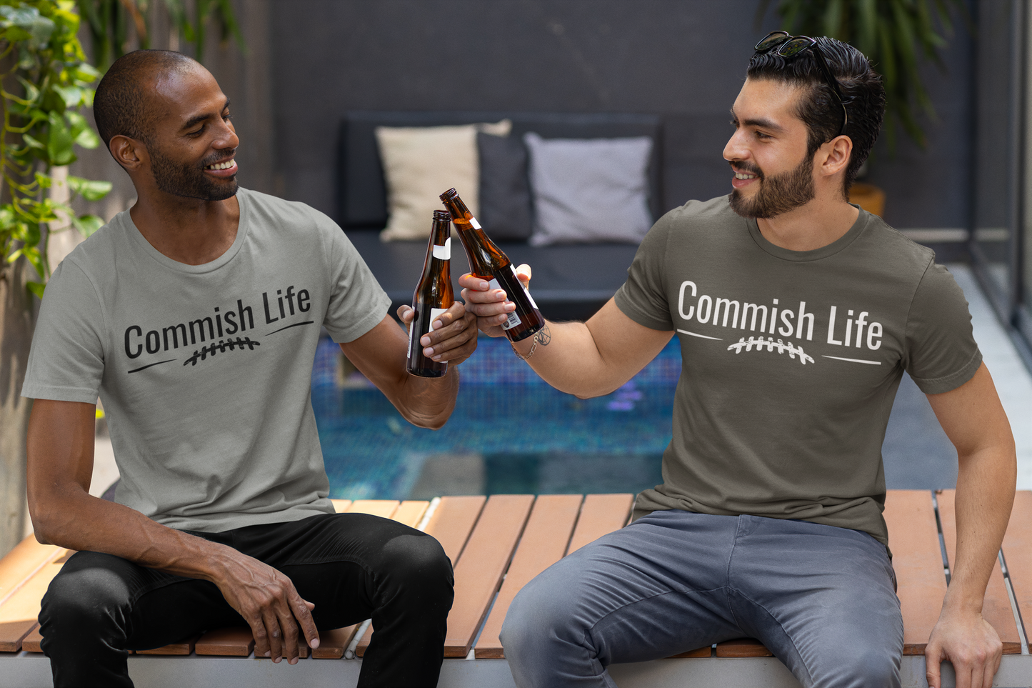 Commish Life T-Shirt | Fantasy Football League Commissioner Shirt